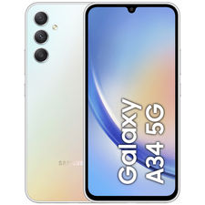 Galaxy A34 A346 6/128 GB silver 5G libre