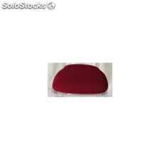 galette de chaise - colori: velours rouge