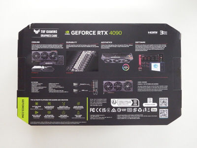 Gamingowa karta graficzna asus tuf GeForce rtx® 4090 oc Edition (PCIe 4.0, 24 GB - Zdjęcie 2