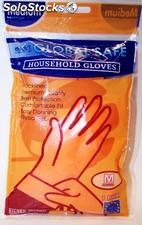 gants de menage orange
