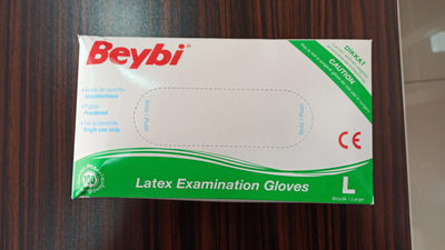Gants latex gloves beybi turquie - Photo 3