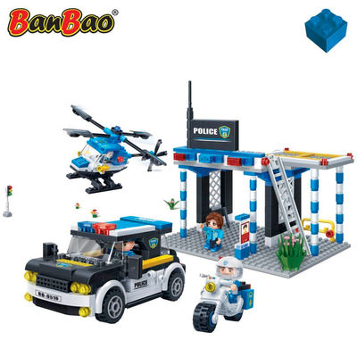 Garage de police BanBao 7002