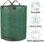 Gardening Bag 132 Gallons Collapsible and Reusable Gardening Containers 500L - Foto 2