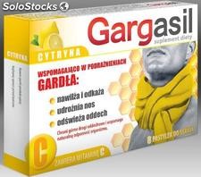 Gargasil cytryna ( 8szt ) - suplementy diety, pastylki do ssania - wyprzedaż