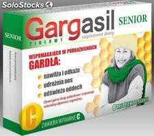 Gargasil senior ( 16szt ) - suplementy diety, pastylki do ssania - wyprzedaż