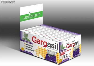 Gargasil szałwia ( 8szt ) - suplementy diety, pastylki do ssania - wyprzedaż - Zdjęcie 2
