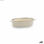 Garnek Quid Cocco Owalna Ceramika Biały (18 x 11 x 4 cm) (Pack 12x) - 2