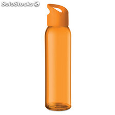 Garrafa de vidro 470ml laranja MIMO9746-10