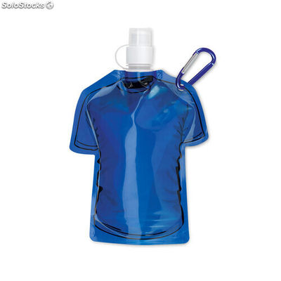Garrafa forma de T-shirt azul royal MIMO8663-37