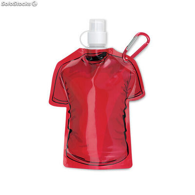 Garrafa forma de T-shirt vermelho MIMO8663-05