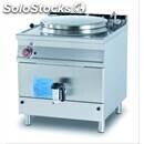 Gas boiling pan - mod. pd100/98g - direct heating - capacity lt 100 - pan cm 60