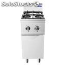 Gas cooker - mod. cv9i2dh2 - no. 2 burners - ambient cupboard with door - pilot