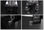 Gazebo pieghevole 3x3 nero + 4 teli laterali . pvc a 350g metro - Foto 2