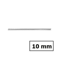 GBC Espiral metálica 5:1 | 10 mm | negro | 100 unidades