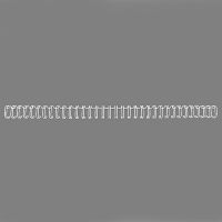 GBC RG8104 espiral metalica | 6mm | blanco | 100 unidades