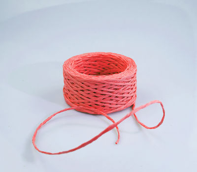 Geflochtenes Seil aus Papier 3 mm x 40 m - Rot - Foto 2
