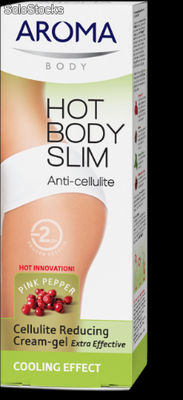 Gel-Crème anti-cellulite Aroma hot Body Slim