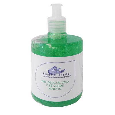 Gel de Aloe Vera Puro Enriquecido con Té Verde Kinefis 500 ml: Efecto