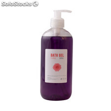 Gel de baño 500ml con dosificador Fragancia floral GR03-BATHGEL-500-FLO