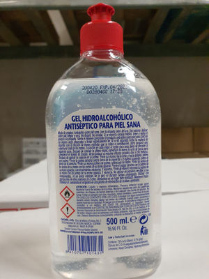 gel hidroalcoholico 500ml