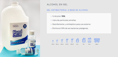 Gel Hidroalcoholico 70% Alcohol de Caña, excelente calidad y mejores precios. - Foto 3