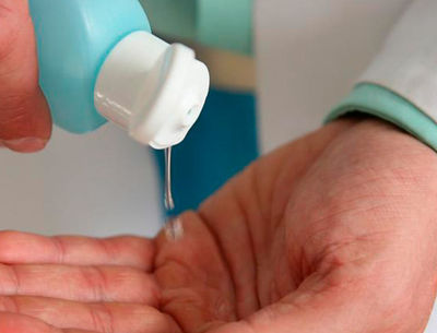 Gel hidroalcoholico alco aloe para manos limpia y desinfecta bote dosificador de - Foto 4