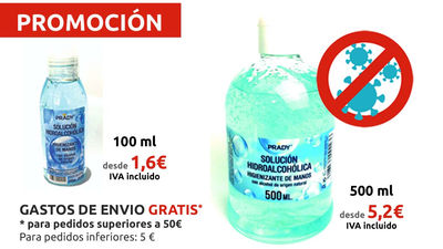 Gel Hidroalcohólico de Manos Desinfectante 100 ml - Foto 2