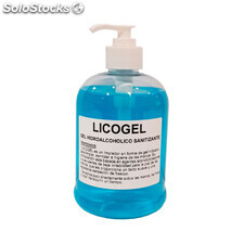 Gel hidroalcoholico desinfectante/viricida 500ml C22 Licogel