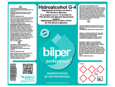 Gel hidroalcoholico higienizante bacterigel g5 virucida bactericida fungiciday - Foto 2