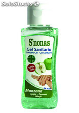 Gel Hidroalcoholico sanitario 100ml Manzana