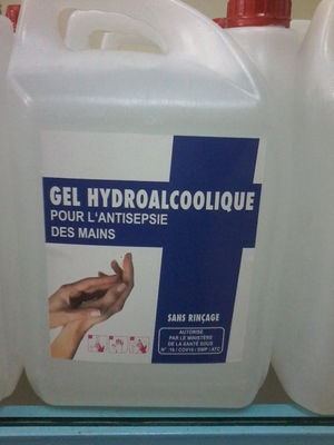 Gel hydroalcoolique 5l