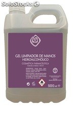 Gel limpia manos hidroalcohólico 70% 5000 ml. 5 l.
