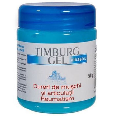 Gel per massaggio antireumatico Timburg Blu, 500 ml