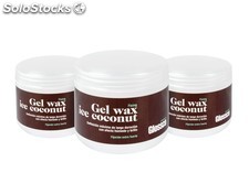 Gel Wax Ice Coconut Glossco 500 ml. Gomina efecto húmedo.Fijación extrafuerte