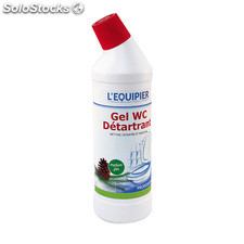 Gel wc détartrant désodorisant - gel wc détartrant l&#39;equipier 750ml - lot de 2