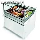 Gelato display counter without storage - finishing panels not included - mod.