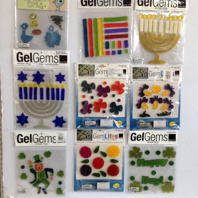 GelGems gel decorativo para ventanas y azulejos, no tóxico, reusable - Foto 3