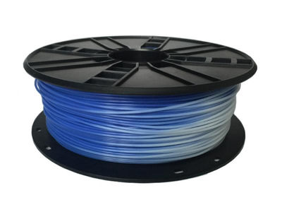 Gembird abs filament Blue to White 1.75 mm 3DP-ABS1.75-01-bw