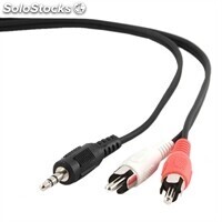 Gembird Cable Audio 3.5mm(m) a 2 rca(m) 2.5 Mts