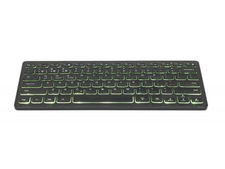 Gembird Kabellose Slimline Tastatur mit Bluetooth KB-BTRGB-01-DE