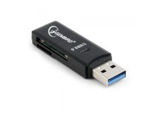 Gembird Kompakter all-in-one SD USB 3.0 Cardreader UHB-CR3-01