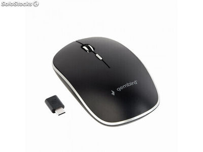 Gembird musw-4BSC-01 mouse Ambidextrous rf Wireless+usb Type-c Optical 1600 -