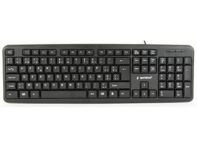 Gembird Standard-Tastatur Belgium Layout KB-U-103-BE