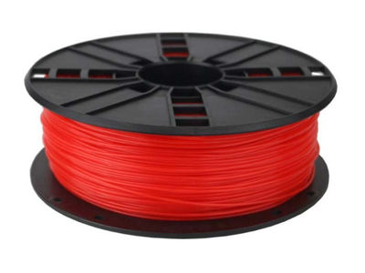 Gembird3 abs Filament Fluorescent Red 1.75 mm 1 kg 3DP-ABS1.75-01-fr