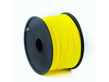 Gembird3 ABS Filament Fluorescent Yellow 1.75 mm 1 kg 3DP-ABS1.75-01-FY