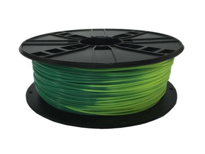 Gembird3 Filament Bluegreen to yellow green 1.75 mm 1kg 3DP-ABS1.75-01-BGYG