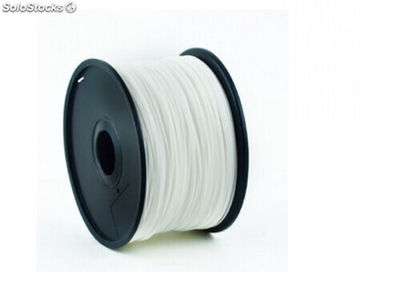 Gembird3 Filament, pla White, 1.75 mm, 1 kg - 3DP-PLA1.75-01-w