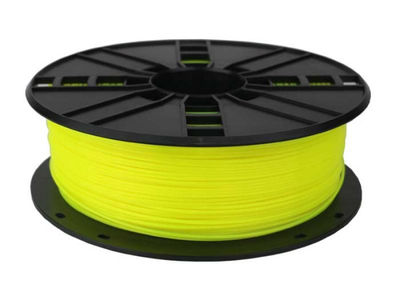 Gembird3 pla-plus filament yellow 1.75 mm 1 kg 3DP-pla+1.75-02-y