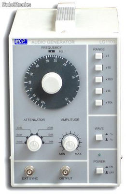 Generador de audio onda senoidal cuadrada lg-1100