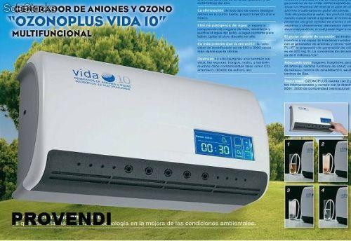 Generador de Ozono vida 10 plus Ozonizador Aire puro Aniones baratos